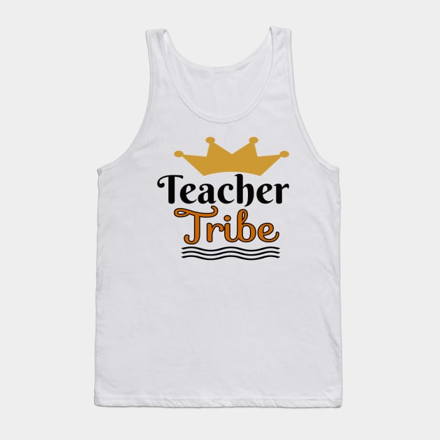 Teacher Tribe Tank Top by Shop Ovov